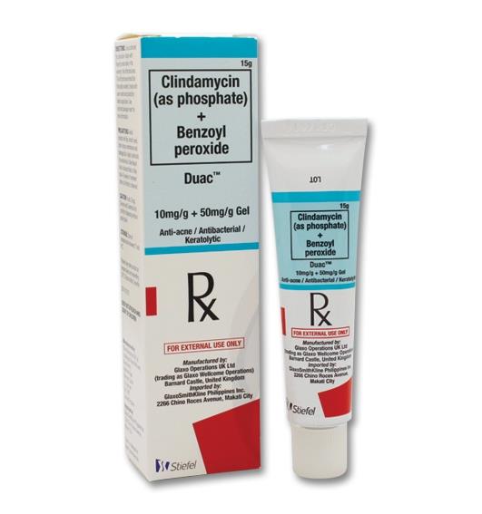 Benzaclin Topical Gel (Benzoyl Peroxide/Clindamycin Phosphate)