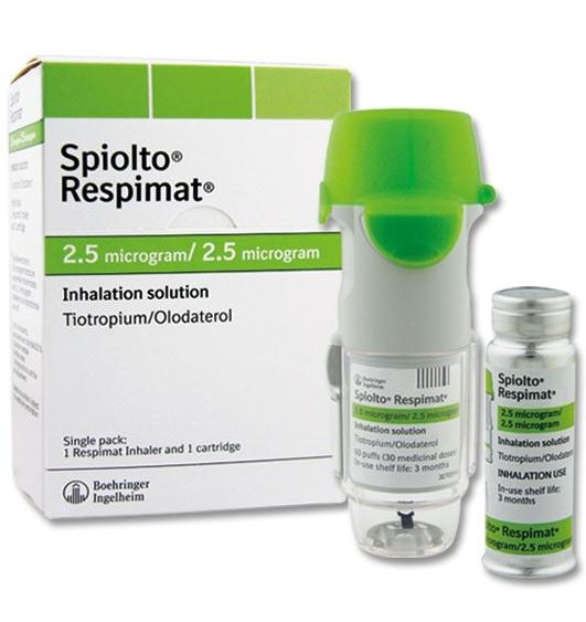 Stiolto Respimat (Tiotropium Bromide Monohydrate/Olodaterol Hydrochloride)