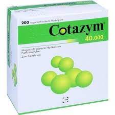 Cotazym (Pancrelipase (amylase;lipase;protease))