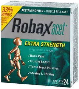 Robaxacet (Methocarbamol/Acetaminophen)