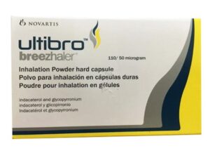Ultibro Breezhaler (Indacaterol/Glycopyrronium Bromide)