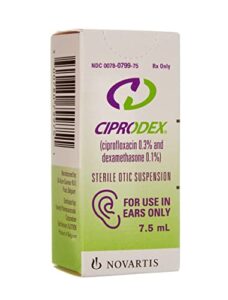 Ciprodex Ear Drops (Ciprofloxacin Hydrochloride, Dexamethasone)