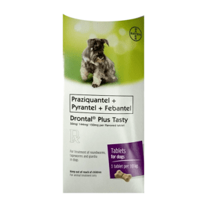 Drontal Plus for Dogs (Praziquantel/Pyrantel/Fabantel)