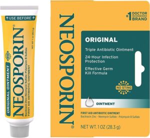 Neosporin Antibiotic Ointment (Neomycin, Polymyxin, Bacitracin)