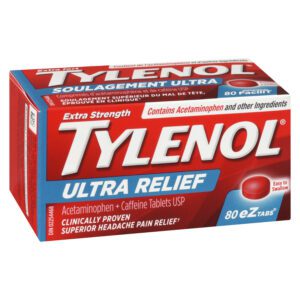 Tylenol Ultra Relief (Acetaminophen/Caffeine)
