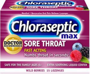 Chloraseptic Sore Throat Lozenges (Benzocaine/Menthol)