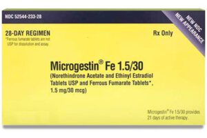 Microgestin Fe (Norethindrone Acetate/Ethinyl Estradiol)