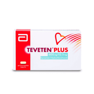 Teveten Plus (Eprosartan Mesylate/Hydrochlorothiazide)