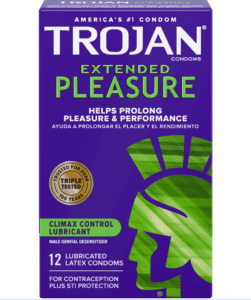 Trojan Extended Pleasure Lubricated Condoms