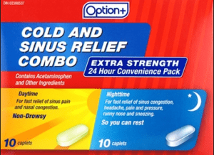 Tylenol Sinus Extra Strength Day + Night – Combo Pack (Acetaminophen/Chlorpheniramine Maleate/Phenylephrine)