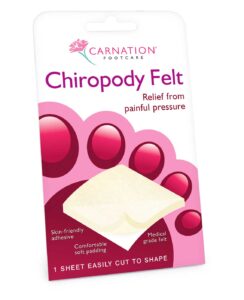 Carnation Footcare Chiropody Felt Adhesive (Adhesive)